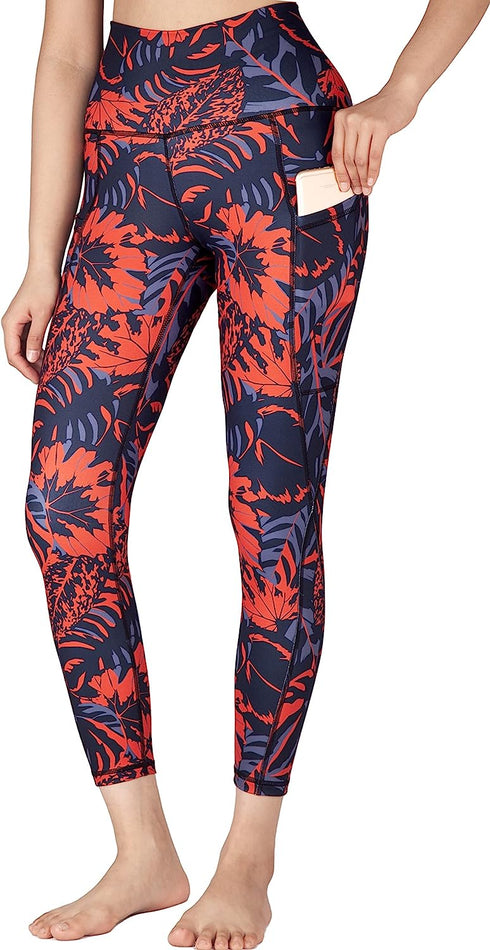 Women High Waisted Stretchy Leggings with Pockets Buttery Soft Workout Yoga Pants